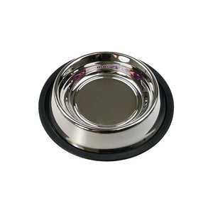 Darrahopens Pet Care > Dog Supplies YES4PETS 2 x L Stainless Steel Pet Bowl Water Bowls Portable Anti Slip Skid Feeder Dog Cat