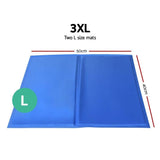 Darrahopens Pet Care > Dog Supplies YES4PETS 2X Pet Cooling Bed Gel Mat Dog Cat Non-Toxic Cool Pad Puppy Cold Summer 50x40 CM