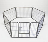 Darrahopens Pet Care > Dog Supplies YES4PETS 6 Panel 60 cm Heavy Duty Pet Dog Puppy Cat Rabbit Exercise Playpen Fence