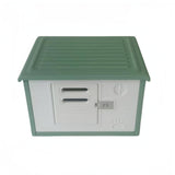 Darrahopens Pet Care > Dog Supplies YES4PETS Small Plastic Pet Dog Puppy Cat House Kennel With Door Green