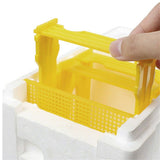 Darrahopens Pet Care > Farm Supplies Mini Mating Box Queen Bee Rearing Plastic Styrene Foam Hive Harvest Copulation