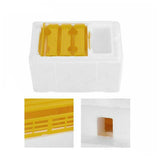 Darrahopens Pet Care > Farm Supplies Mini Mating Box Queen Bee Rearing Plastic Styrene Foam Hive Harvest Copulation