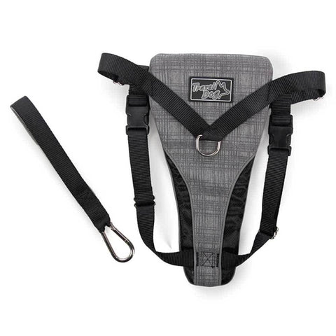 Darrahopens Pet Care L Dog Harness 2 in 1 Combo - Car Travel Rides + Walks - No Pull Leash Seat Belt