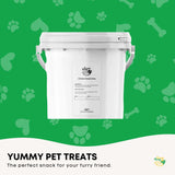 Darrahopens Pet Care > Pet Food 1.5Kg Dog Treat Chicken Breast Jerky Bucket - Dehydrated Australian Healthy Puppy Chew