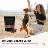 Darrahopens Pet Care > Pet Food 1Kg Dog Treat Chicken Breast Jerky - Dehydrated Australian Healthy Puppy Chew