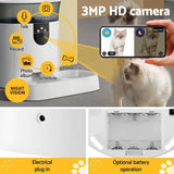 Darrahopens Pet Care > Pet Food i.Pet Automatic Pet Feeder Dog Cat Camera Wifi Smart Food Dispenser Timer 7L APP