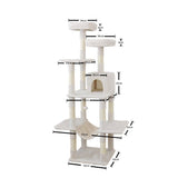 Darrahopens Pet Care > Toys CATIO Tranquility Condo Scratching Post 50x50x174cm