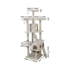 Darrahopens Pet Care > Toys CATIO Tranquility Palace Scratching Post 50x50x171cm