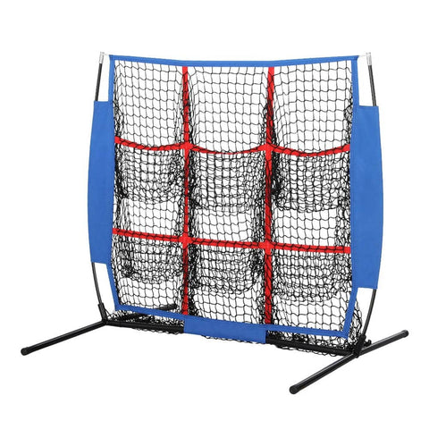 Darrahopens Sports & Fitness > Basketball & Accessories Everfit 2 in 1 Baseball Net Target Zone Rebound Net Pitching Target Hitter