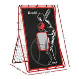 Darrahopens Sports & Fitness > Basketball & Accessories Everfit Soccer Goal Football Net Baseball Target Rebound Training Carry Bag