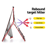 Darrahopens Sports & Fitness > Basketball & Accessories Everfit Soccer Goal Football Net Baseball Target Rebound Training Carry Bag