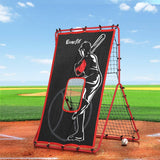 Darrahopens Sports & Fitness > Basketball & Accessories Everfit Soccer Goal Football Net Baseball Target Rebound Training Carry Bag