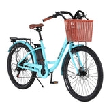 Darrahopens Sports & Fitness > Bike Accessories Phoenix 26" Electric Bike City Bicycle eBike e-Bike Commuter w/ Battery BL