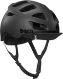 Darrahopens Sports & Fitness > Bikes & Accessories Bern Mens Allston Cycling Bike Helmet w/ Flip Visor - Matte Black - 2XL/3XL