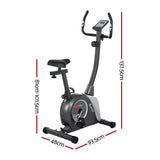 Darrahopens Sports & Fitness > Bikes & Accessories Everfit Magnetic Exercise Bike Upright Bike Fitness Home Gym Cardio