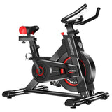 Darrahopens Sports & Fitness > Bikes & Accessories Powertrain IS-500 Heavy-Duty Exercise Spin Bike Electroplated - Black