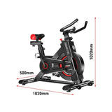 Darrahopens Sports & Fitness > Bikes & Accessories Powertrain IS-500 Heavy-Duty Exercise Spin Bike Electroplated - Black