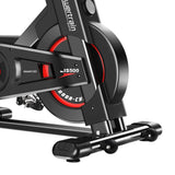 Darrahopens Sports & Fitness > Bikes & Accessories Powertrain IS-500 Heavy-Duty Exercise Spin Bike Electroplated - Black