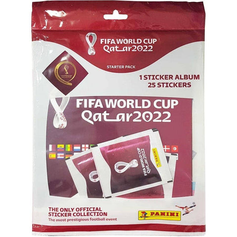 Darrahopens Sports & Fitness > Exercise, Gym and Fitness Panini 2022 FIFA World Cup Soccer Football Qatar Sticker Starter Pack