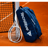 Darrahopens Sports & Fitness > Exercise, Gym and Fitness Tecnifibre Tour Endurance 9 Racquet Tennis Bag - Navy Blue