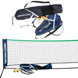 Darrahopens Sports & Fitness > Exercise, Gym and Fitness Tretorn Game Tennis Kit (also works as a Volleyball Kit) Pop Up Portable Set