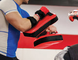 darrahopens Sports & Fitness > Fitness Accessories 2 x Thai Boxing Punch Focus Pad Mitts Training Hit Strike Shield