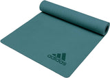 Darrahopens Sports & Fitness > Fitness Accessories Adidas Premium 5mm Yoga Mat Fitness Gym Exercise Pilates Workout Non Slip Pad