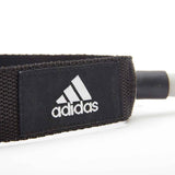 Darrahopens Sports & Fitness > Fitness Accessories Adidas Resistance Tube Level 2 Band Elastic Yoga Fitness Gym Strap - Grey/Black