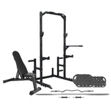 Darrahopens Sports & Fitness > Fitness Accessories CORTEX PR2 Half Rack with 90kg Standard Tri-Grip Weight, Bar and Bench Set