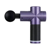 Darrahopens Sports & Fitness > Fitness Accessories Everfit 30 Speed Massage Gun 4 Head Vibration Muscle Massager Percussion Relief Purple