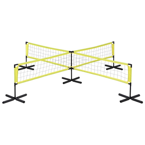 Darrahopens Sports & Fitness > Fitness Accessories Everfit Water Volleyball Net Set Portable Swimming Pool Nets Game Four Square