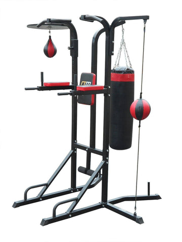 darrahopens Sports & Fitness > Fitness Accessories Power Boxing Station Stand Gym Speed Ball Punching Bag