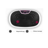 Darrahopens Sports & Fitness > Fitness Accessories White Mini Vibration Platform - Magnet Therapy Vibrating Machine Exercise Plate