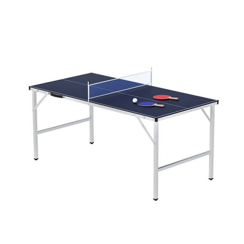 Darrahopens Sports & Fitness > Game Tables Everfit Table Tennis Ping Pong Table Portable Foldable Family Game Home Indoor