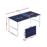 Darrahopens Sports & Fitness > Game Tables Everfit Table Tennis Ping Pong Table Portable Foldable Family Game Home Indoor