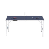 Darrahopens Sports & Fitness > Game Tables Everfit Table Tennis Ping Pong Table Portable Foldable Family Game Home Indoor