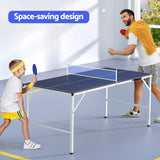 Darrahopens Sports & Fitness > Game Tables Everfit Table Tennis Ping Pong Table Portable Foldable Family Game Home Indoor