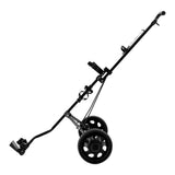 Darrahopens Sports & Fitness > Golf Everfit Golf Buggy Quick Folding Trolley Golf Cart Trolley 2 Wheels Cup Holder