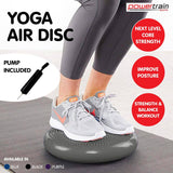 Darrahopens Sports & Fitness Powertrain Yoga Stability Disc Home Gym Pilates Balance Trainer - Grey