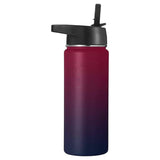 Darrahopens Sports & Fitness Verpeak 40oz Vacuum Insulated Water Bottle 3 Lids Straw Red Purple VP-IWB-101-HL