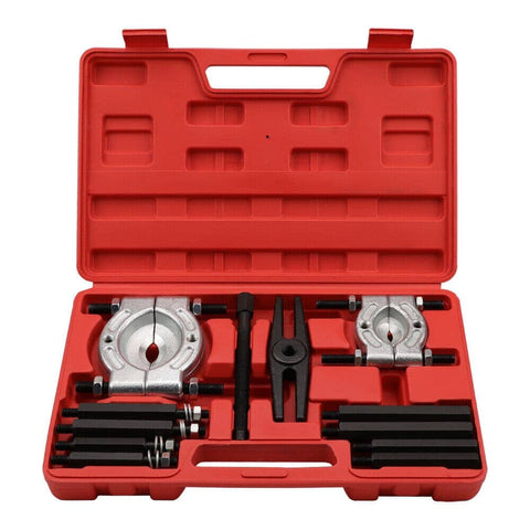 Darrahopens Tools 12 Piece Bearing Splitter Gear Puller Fly Wheel Separator Tool Kit Set With Box