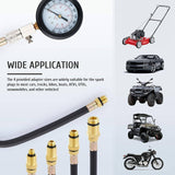 Darrahopens Tools Engine Cylinder Compression Test Gauge Detector Kit Set For Car Motorcycle Tool