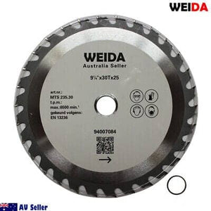 Darrahopens Tools > Other Tools 235mm Wood Circular  Cutting Disc Saw Blade9-1/4” 30T Bore 25/22.23mm 2.2mm K