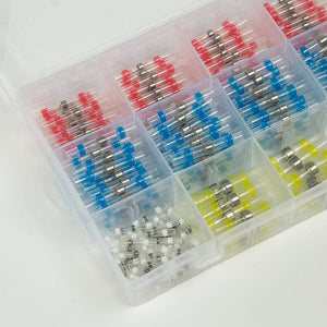 darrahopens Tools > Other Tools 250PCS Waterproof Solder Seal Sleeve Heat Shrink Butt Wire Connectors Terminals