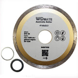 Darrahopens Tools > Other Tools 2x Diamond Cutting Wet Disc 4.0" 105mm 2*7*22.3mm Continuous Saw Blade Grinder