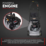 Darrahopens Tools > Power Tools LAWN MOWER SELF PROPELLED 21" WITH A 5.5HP HONDA ENGINE ALLOY BODY MULCHING