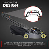 Darrahopens Tools > Power Tools LAWN MOWER SELF PROPELLED 21" WITH A 5.5HP HONDA ENGINE ALLOY BODY MULCHING