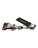 Darrahopens Women's Fashion > Accessories Dolce &amp; Gabbana Keychain with Logo Badge and Leather Applique One Size Women