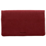 Darrahopens Women's Fashion > Accessories Pierre Cardin Ladies Womens Genuine Leather Bi-Fold RFID Purse Wallet - Red