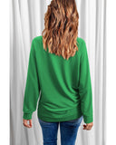 Darrahopens Women's Fashion > Activewear Azura Exchange Lucky Clover Heart Graphic Sweatshirt - L